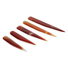 High Luster Finish Agate Burnisher for Jewelry, Jewelry Polishing Tool for Gold and Silver, Natural Agate Burnisher Professional Polishing Tool,