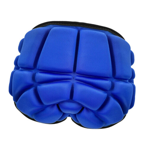 Hip protection pads for snowboarding, portable, blue, size S