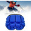 Hip protection pads for snowboarding, portable, blue, size S 2