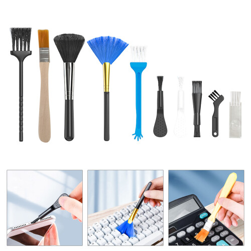 Comprehensive 10Piece Soft Brush Set Dust Removal for Gentle 1