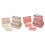 6 Pieces Luggage Sorting Set Featuring Packing Cubes-Apricot 3