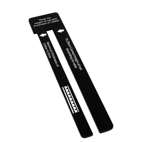 Table Tennis Net Measuring Ruler Tool for Accurate Home Training Measurements - Adjustable Size and Durable Material
