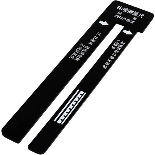 Table Tennis Net Measuring Ruler Tool for Accurate Home Training Measurements - Adjustable Size and Durable Material 2