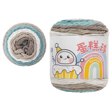 Gradients Cake Yarn Soft Yarn Crochet and-22 clear blue
