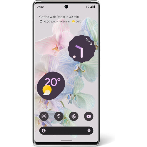Refurbished Google Google Pixel 6 Pro 5G, 128GB, Cloudy White, Unlocked - Good Condition 1