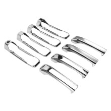 Car Door Handle Cover Exterior Door Handle Trim for Ram 1500 2017-2010 Chrome