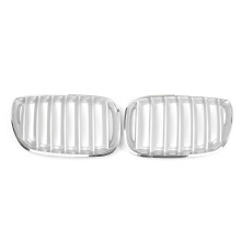 51137113733 Car Grilles Anti-Scratch ABS Car Front Hood Grill Racing Grills for X5 E53 04-06 Car Parts 51137113734
