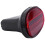 6 Pcs Bicycle Rear Tail  Reflector Mudguard Oval Warnning Red Black 7