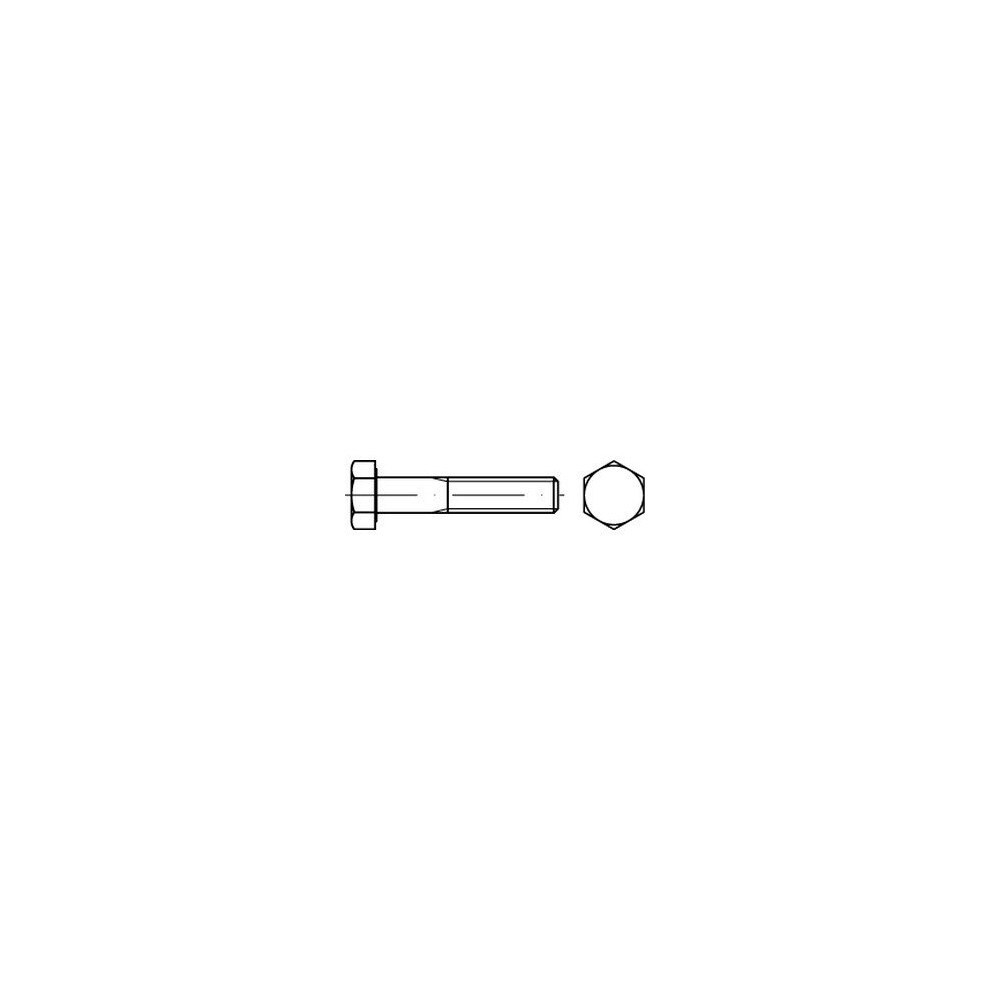 Din 931 8.8 Hexagonal-Headed Screws With Shaft 9426802935905