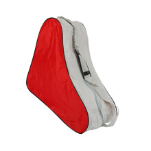Fabric Triangle Breathable Bag For Ladies And Gentlemen Skate Red Net Shoulder Bag
