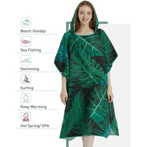 Beach Ponchoes for Adults Green Ref: 6255 2