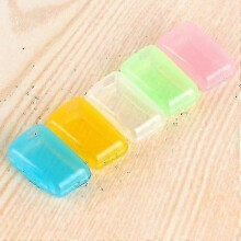(Green) 100pcs Toothbrush Cap Covers Toothbrush Head Protector Case For Travel Home New Arrival