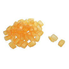 (Yellow) 100pcs Toothbrush Cap Covers Toothbrush Head Protector Case For Travel Home New Arrival