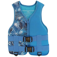 Life jackets with zipper and adjustable waist belt, portable swimming jackets for boating, swimming, surfing (Blue B, M) M Blue B Ref: 8222