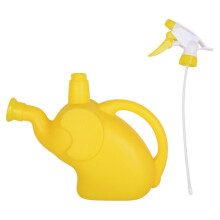 Elephant Watering Can, Cartoon Elephant Shaped Kettle with Extended Nozzle, 1.8L Capacity