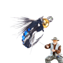 Handmade realistic fishing flies Multipurpose equipment for anglers