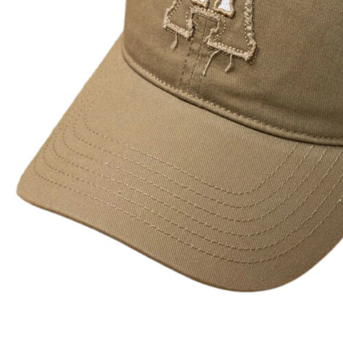 Chapeau de Baseball avec lettres brodées,-Kaki Taille Unique 1