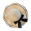 Chapeau de paille occidental élégant avec-Beige Taille Unique 1