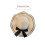 Chapeau de paille occidental élégant avec-Beige Taille Unique 4