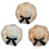 Chapeau de paille occidental élégant avec-Beige Taille Unique 2