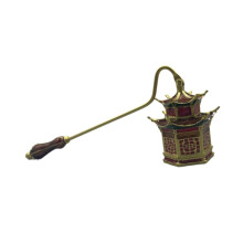 candle snuffer candle snuffer with long handle fire extinguishing accessory gift unique decorative pagoda candle snuffer Ref: 6792
