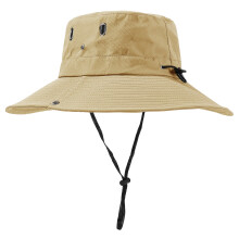 Chapeau de pêcheur, seau imperméable, chapeau de soleil à-Kaki