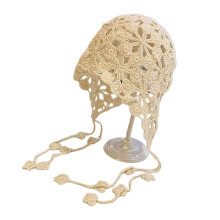 Bonnets de fĂŞte chapeau crochet couvre-tĂŞte bonnets faits-Beige