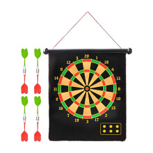Magnetic Dartboard for Kids Adults, Doublesided 12 Inch