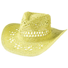 Chapeaux de Cowboy à bords roulés à la mode, chapeau-Vert matcha