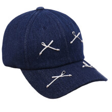 Casquette de baseball respirante pour femmes et-Bleu profond