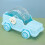 Comfortable Vehicle Elegant Pet Wheel Strong Polystyrene-Blue L 7