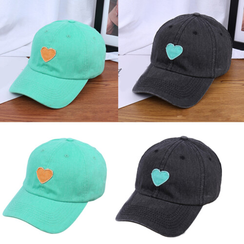 Chapeau de Baseball pour filles, chapeau avec application-Bleu 2