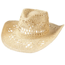 Chapeau de Cowgirl résistant à l'usure pour femme et-Beige