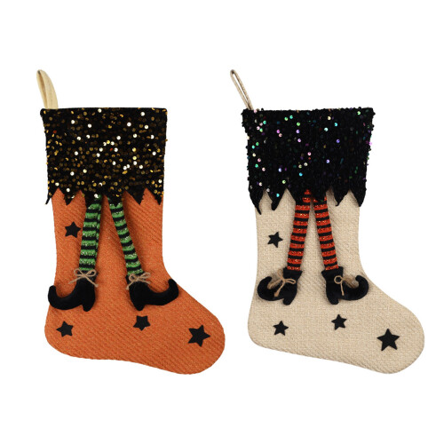 Elegant Halloween Themed Sock Comfortable Durable-Beige socks 1