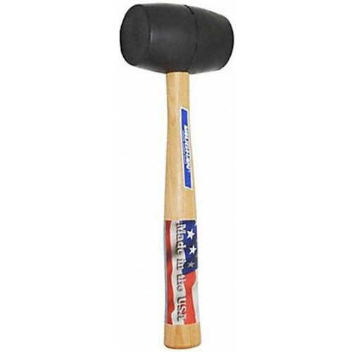 Vaughan 574-31 RM2B Solid Rubber Mallet with 2-1/4-Inch Face Diameter, Black 2