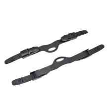 Diving fin straps Deep diving fin strap Adjustable snorkeling fin securing belt with quick release for pool black S