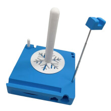 Dense Plastic Thread Roll Planner Obvious Case For-Blue