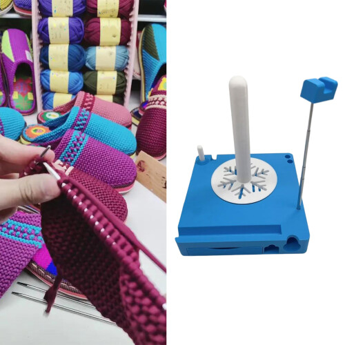 Dense Plastic Thread Roll Planner Obvious Case For-Blue 2