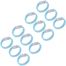 12pcs Multiple Color LED Bracelets Night Party Supplies-Blue