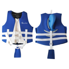 Kinder Neopren Weste Schwimmjacke Kleinkinder Bademode 712 Jahre 01 Blau