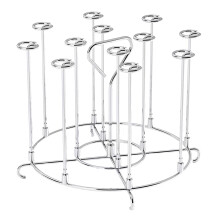 Stainless Steel Skewers Holder Grills Dehydration Stand Vertical Stand Food Holder Tool 6QT Air Fryer Accessories Ref: 8976