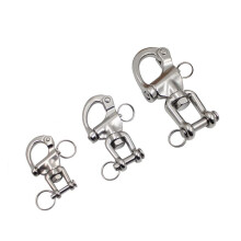 Swivel Eye Bolt Snaps Hook 70mm/ 87mm/ 128mm Single Ended Snaps Clips Marine 316 Stainless Steel Clips For Diving/Keychain - (Size: 70mm)