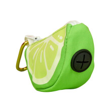 Dog Poop Pickup Bag Holder Pet Waste Bag Dispenser for Dog-lime