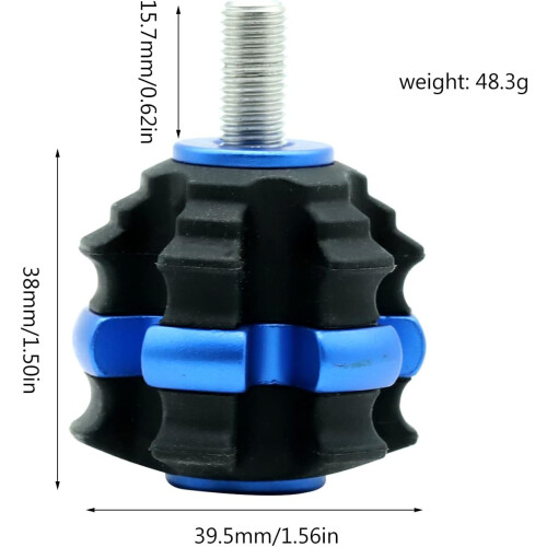 1.5 Stackable Arch Stabilizers Damper for Recurve Compound Bow Silencer 2