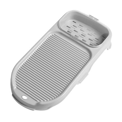 Washboard With Soap Holder Basin Compact Clothes Washboard Easy To