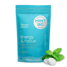 (3) Mint-flavored NeuroGum Energy Caffeine GUM 90 tablets
