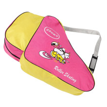 Skates for practical roller skate storage bag breathable and durable for transport of skates and accessories with separate compartments for shoes.