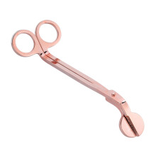 Kerzen wick cutter, wick cutter, wick cutter made of stainless steel with coating process for candles (rose gold) Ref: 3369