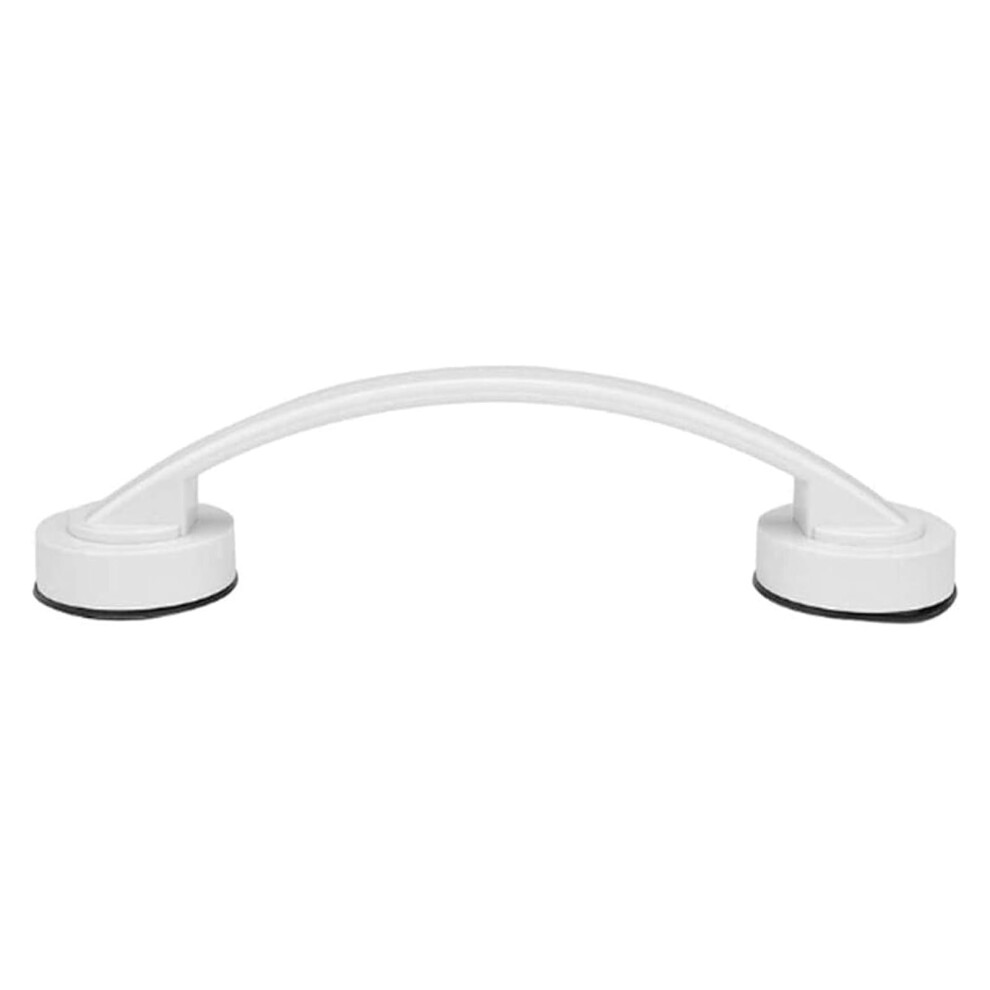Silver Grab Bar Handles Bathtub Toilet Glass Door Handles Suction Cup Bathroom Handrails,