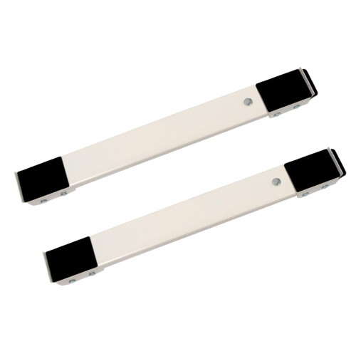(white, 46x5x4cm) Appliance Rollers Heavy Duty Adjustable Mobile Roller Base Fridge Easy 1